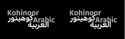 @itfoundry released Kohinoor Arabic.