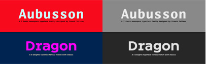 @blackfoundry released Aubusson and Dragon.