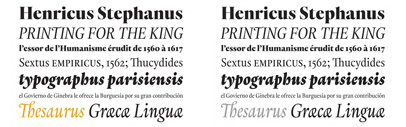 @typotheque released Thesaurus Display & Thesaurus Text designed by Fermín Guerrero.