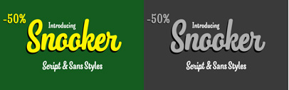 Snooker by Fenotype. 50% off until March 10.