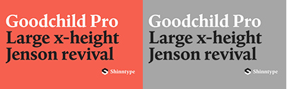 Shinn Type released Goodchild Pro.