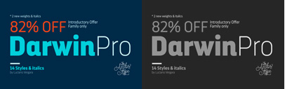 Darwin Pro by Los Andes. Darwin Pro Family is 82% off until March 24.