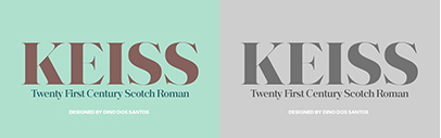 @DSType_Foundry released Keiss.