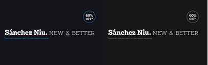 @Latinotype released Sánchez Niu. Sánchez Niu Family is 60% off until June 17.