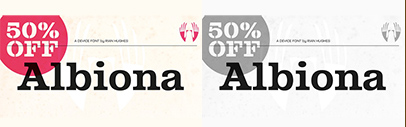 Albiona by Device. 50% off until July 2.