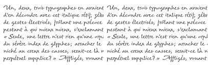 Bureau des affaires typographiques released Scripto by Franck Jalleau.