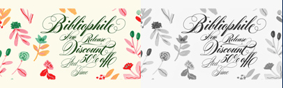 @sudtipos released Bibliophile Script. 50% off until July 22.