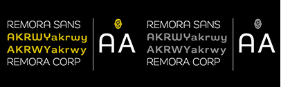 Remora Sans and Remora Corp by @gtypefoundry