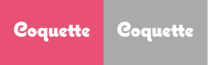 Coquette 2.0‚ with three new weights (Thin‚ Extrabold‚ and Black) and some useful new features.