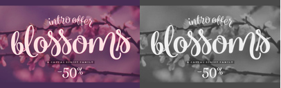 Blossoms by Fenotype. 50% off until Sep 22.