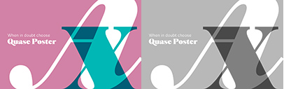 @DSType_Foundry released Quase Display‚ Headline‚ Poster‚ and Text.
