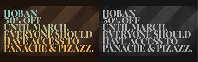 Hoban‚ thin and bold serif fonts with swashes. 50% off till Mar 1st.