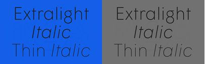 @Feedtype_mtl released two new weights of Wigrum; Thin and Extralight.