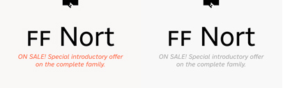 FontFont released FF Nort designed by Jörg Hemker. FF Nort Complete Family Pack is 50% off until March 7.