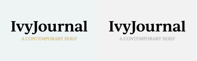The Ivy Foundry joins Type Network and releases IvyJournal.