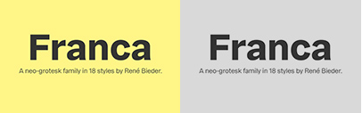 Rene Bieder released Franca. Franca Complete is 75% off until April 1.