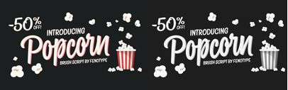 Fenotype released Popcorn. 50% off until May 11.