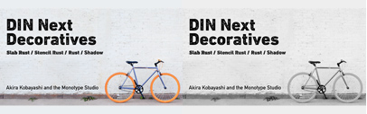 Monotype released DIN Next Decoratives.