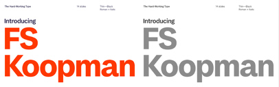 @Fontsmith released FS Koopman.