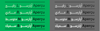 @colophonfoundry released Aperçu Arabic.