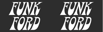 Funkford designed by Dave Coleman was added to @futurefonts.