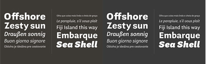  Guanabara Sans‚ a new grotesque‚ by Plau Type Foundry 