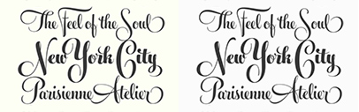 @sudtipos added two new weights‚ Bold and Black‚ to Feel Script.