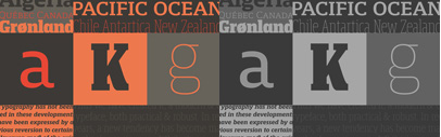 Mislab‚ a new slab serif by Xavier Dupré and published by Typofonderie