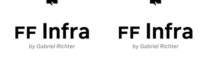 FontFont released FF Infra designed by Gabriel Richter.