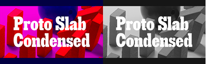 @ProductionType released Proto Slab Condensed.