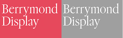 Terminal Design released Berrymond Display.