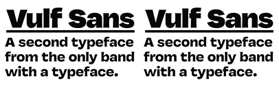 OH no Type Company released Vulf Sans.
