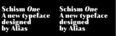 Alias released Schism One‚ Two‚ and Three.