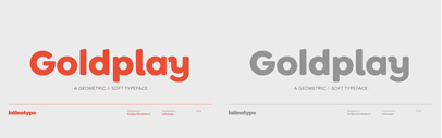 Latinotype released Goldplay.