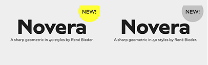 Rene Bieder released Novera Modern and Novera Classic.