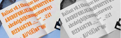 Ballast by Ben Kiel was added to Future Fonts.