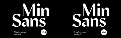 Min Sans by TienMin Liao was added to Future Fonts.