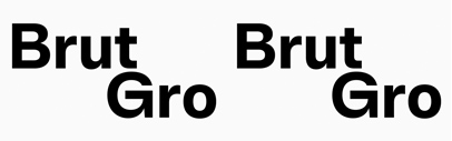 Bureau Brut released Brut Grotesque.