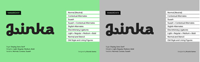 Vanarchiv released Linka and Linka Stencil.
