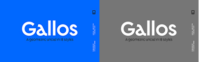W Type Foundry released Gallos.