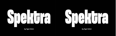 Type.today released Spektra designed by Type Salon.