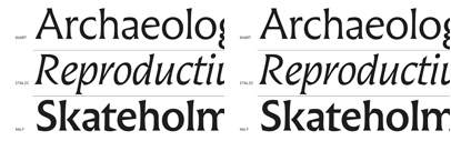 Auroc by Lewis McGuffie was added to Future Fonts.