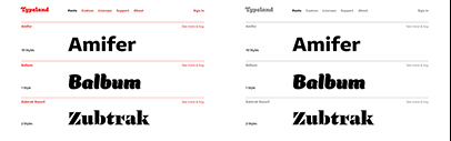 Alessia Mazzarella and Vaibhav Singh launched Typeland‚ a new type foundry. They released three new typefaces: Amifer‚ Balbum‚ and Zubtrak Stencil.