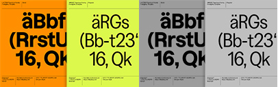 Displaay Type Foundry released Lazzer and Greed.