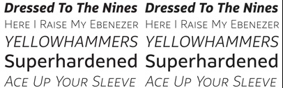 Moretype released Rehn and Rehn Condensed. Introductory offer 50% off.
