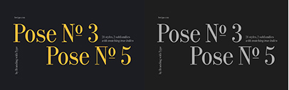 Branding with Type released Bw Pose.