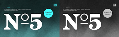 Monotype released Ionic No 5 designed by Malou Verlomme and Clement Charbonnier Bouet.