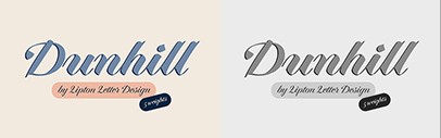 Lipton Letter Design released Dunhill Script.