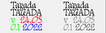 Tagada by Laurent Müller was added to Future Fonts.