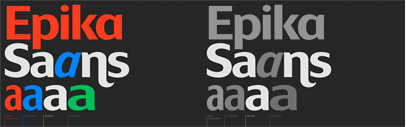 Superior Type released Epika Sans. It comes in four widths.